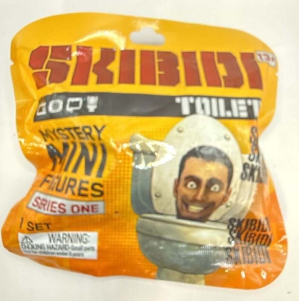 Bonkers Skibidi Toilet Mystery Mini Figures Series One 1 Set